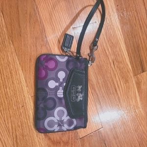 Coach wristlet